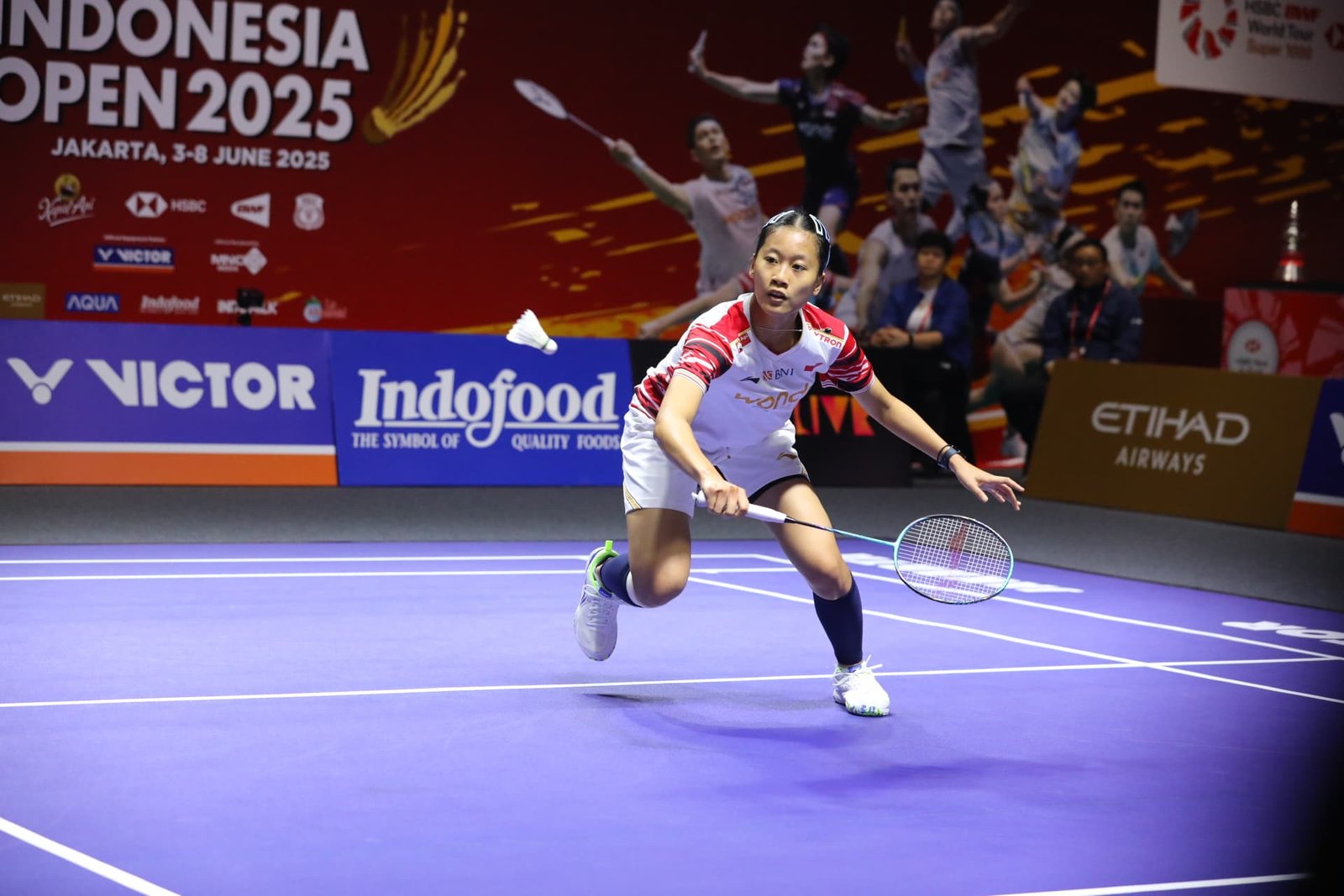 Putri KW Lolos ke 16 Besar Indonesia Open 2025, Tantang Andalan Thailand