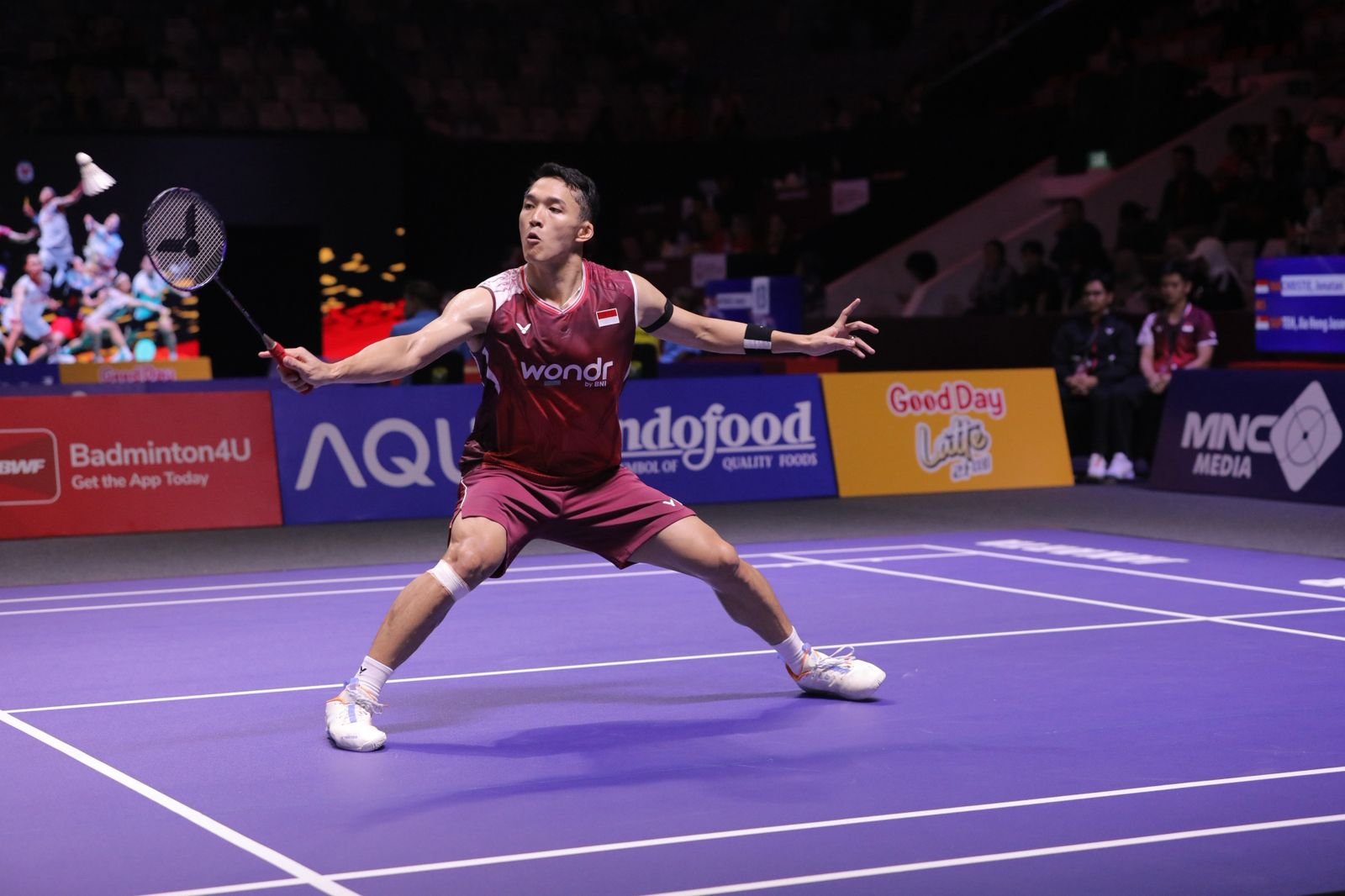 Jonatan Susul Alwi ke 16 Besar, Dua Ganda Campuran Tersingkir