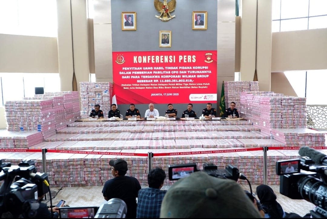 Kejagung Ungkap Sitaan Terbesar Sepanjang Sejarah Rp11,8 Triliun