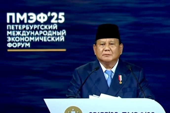 Hadiri SPIEF 2025, Prabowo Tegaskan RI Tetap Nonblok