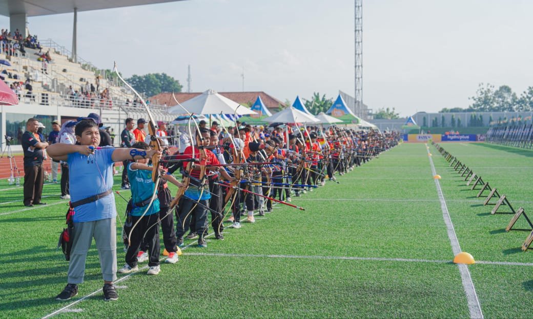 876 Atlet Muda Bersaing di Kejurnas Panahan Junior 2025