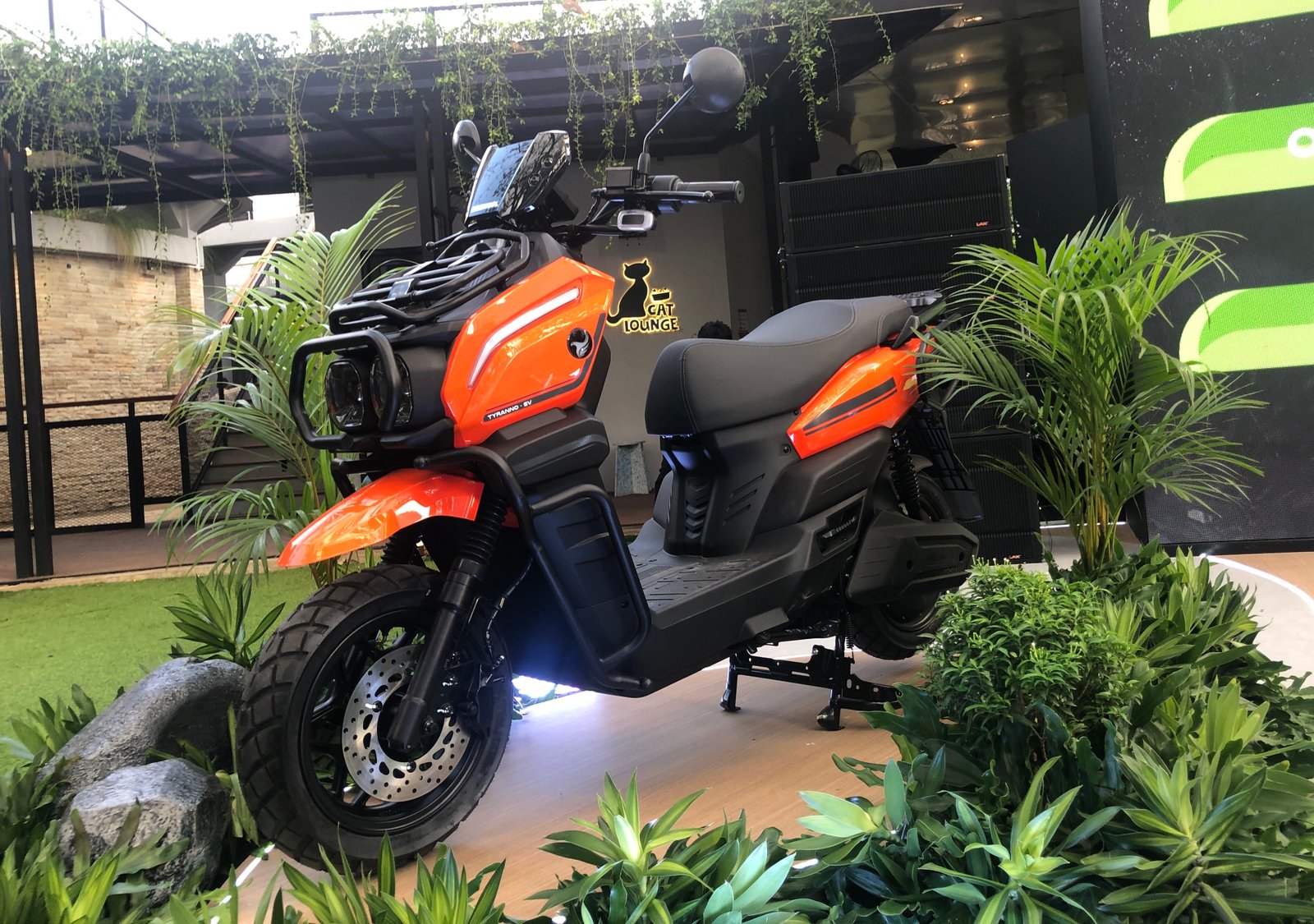 Indomobil Emotor meluncurkan motor listrik Tyranno. Foto: apakabar.co.id/DF