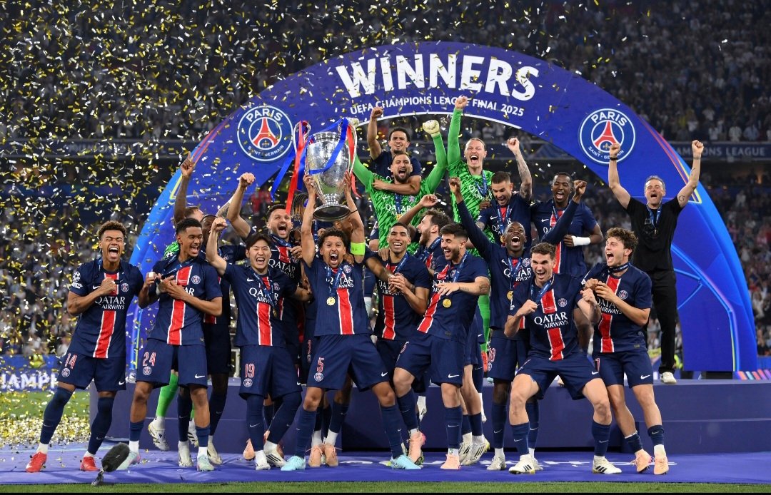 Gilas Inter Milan, PSG Cetak Sejarah Raih Trofi Perdana Liga Champions