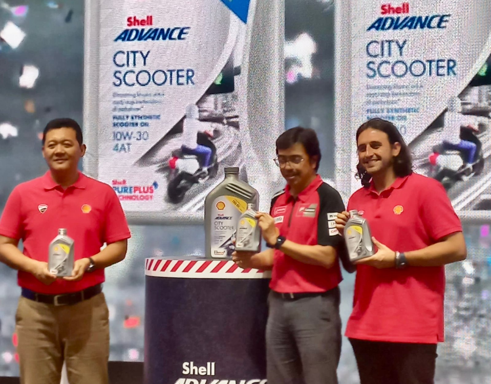 Shell Indonesia meluncurkan oli skuter matik Shell Advance City Scooter, Selasa (17/6). Foto: apakabar.co.id/Rizal