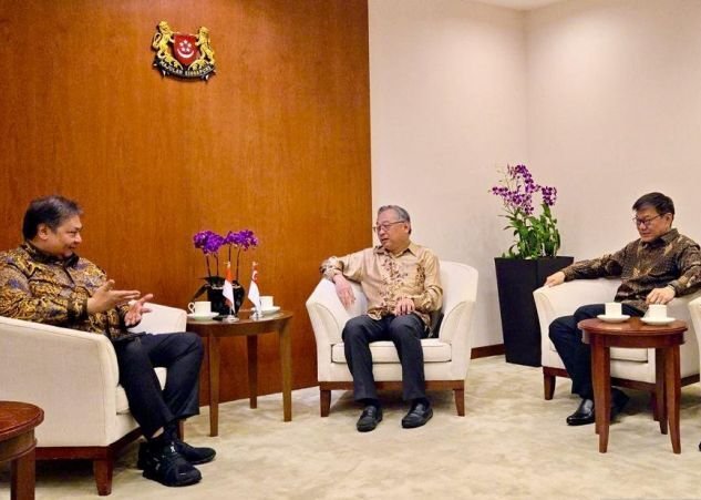 Menko Airlangga Minta Singapura Tingkatkan Investasi ke RI