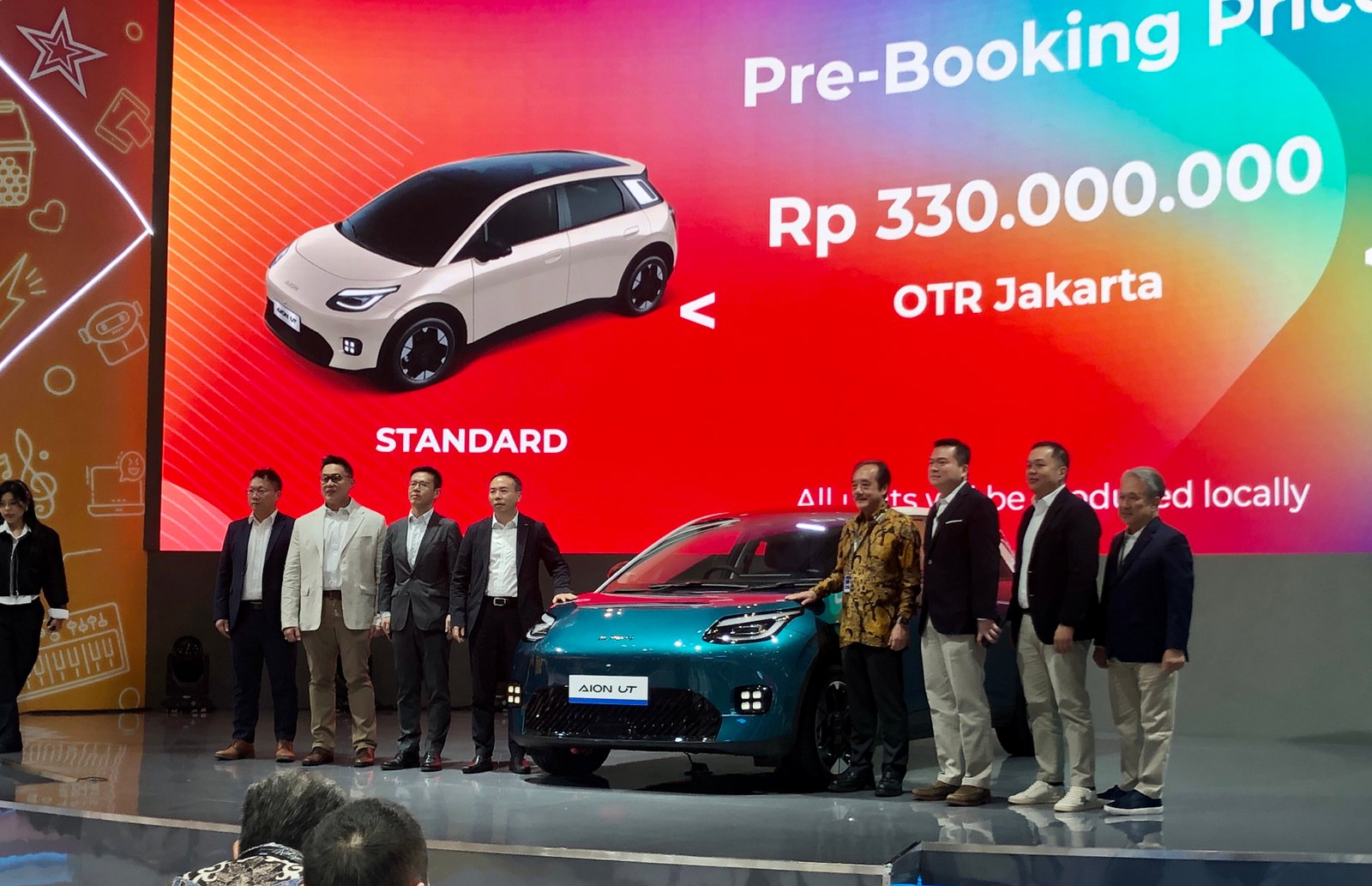 Aion UT Buka Pre-Booking di GIIAS 2025, Harga Rp330 Juta