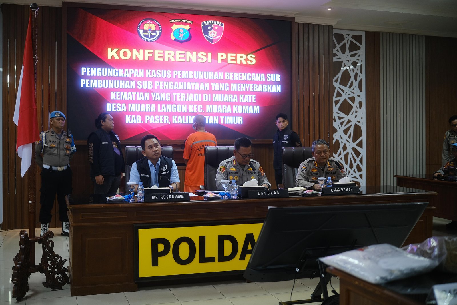 Polda Kaltim Ungkap Peran Tersangka Kasus Muara Kate: Eksekutor