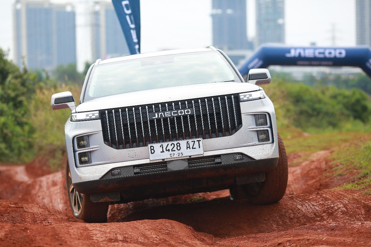 Test drive Jaecoo J7 di BSD Tangerang. Foto: apakabar.co.id/Farhan