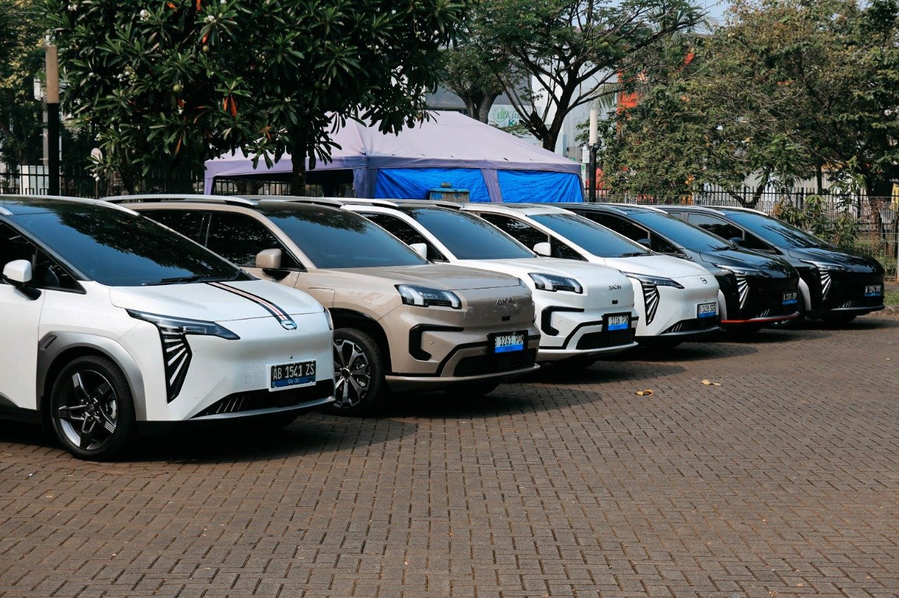 GAC Indonesia Hadirkan Inovasi Kendaraan Listrik Melalui AION dan Hyptec
