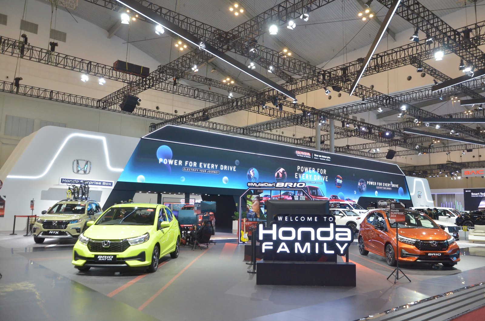 Honda Kantongi 1.908 SPK di GIIAS 2025: Brio Perkasa, Hybrid Makin Dilirik