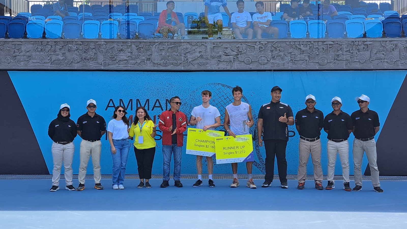 Max Basing Juara Lagi di Amman Men’s World Tennis Championship Seri II