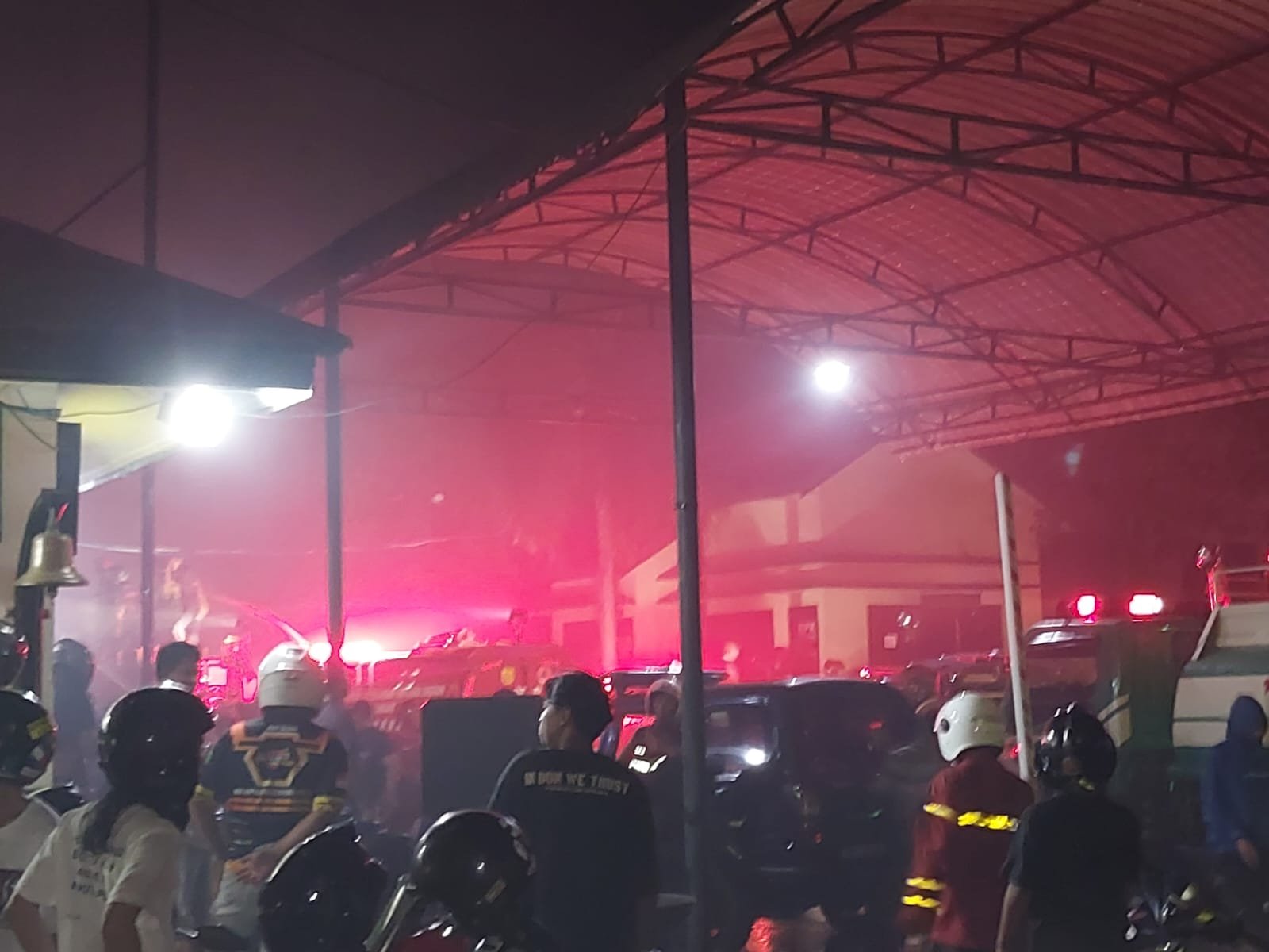 Korsleting Diduga Jadi Biang Kebakaran di Polres Banjarbaru