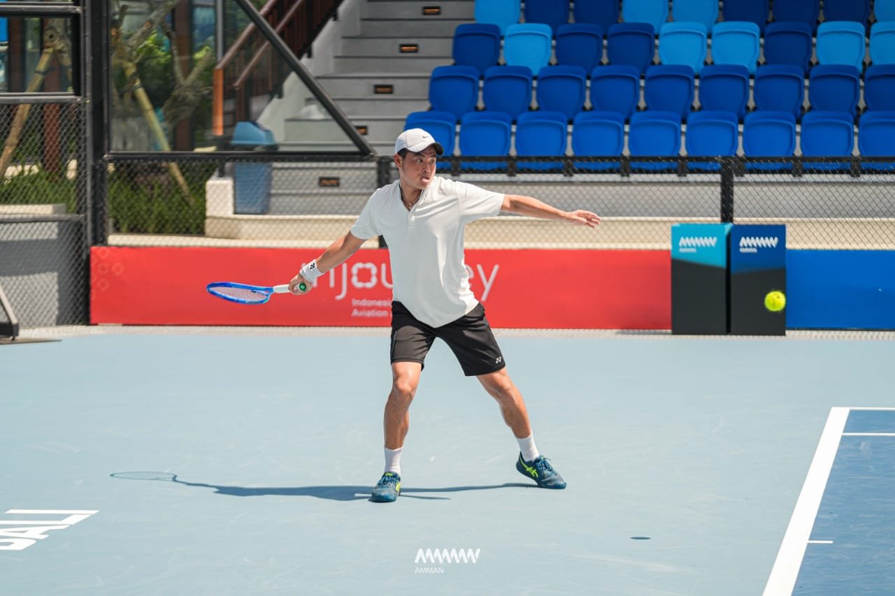 20 Petenis dari 11 Negara Bersaing di Amman Men’s World Tennis Championship Seri ke-5