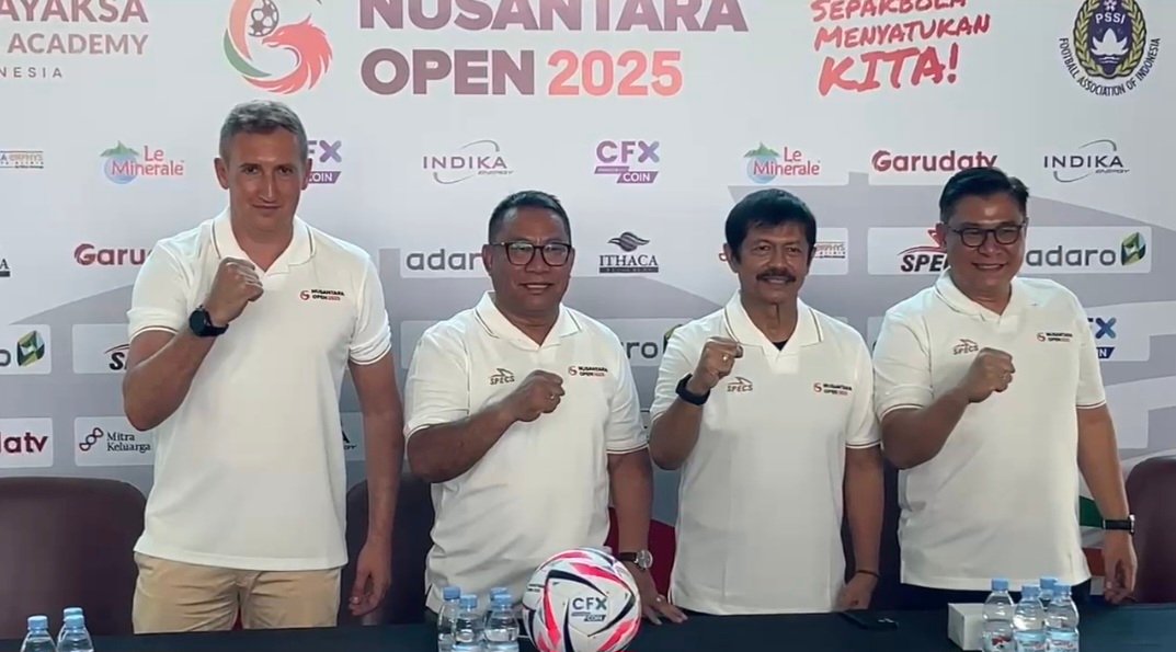 Nusantara Open 2025, Komitmen Presiden Prabowo Memajukan Sepak Bola Indonesia